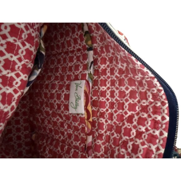 Vera Bradley Hope Garden Quilted Shoulder Hand Tote Bag With Zipper Closure - Picture 6 of 7